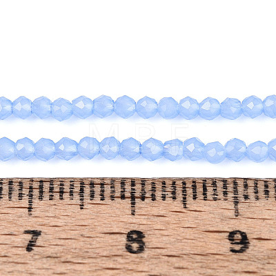 Imitation Jade Glass Beads Strands GLAA-T028-4mm-11-1