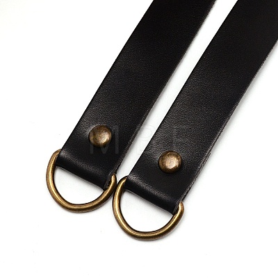 Leather Curtain Tiebacks Clips AJEW-WH0029-18C-1