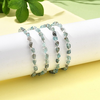 Natural Apatite Beads Bracelets for Women BJEW-H623-02S-16-1