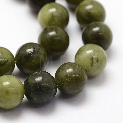 Natural Chinese Jade Beads Strands X-G-F363-4mm-1