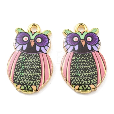 Printed Alloy Pendants ENAM-D051-16G-04-1