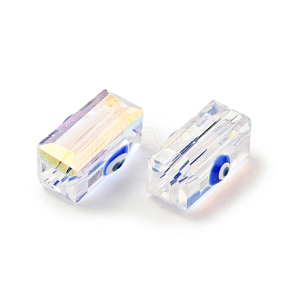 Transparent Glass Beads GLAA-F121-03A-1