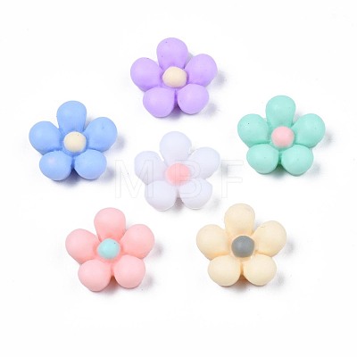 Opaque Resin Cabochons CRES-S307-024-1