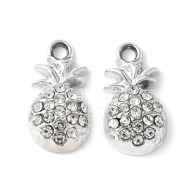 Alloy Rhinestone Pendants PALLOY-E775-21P-1