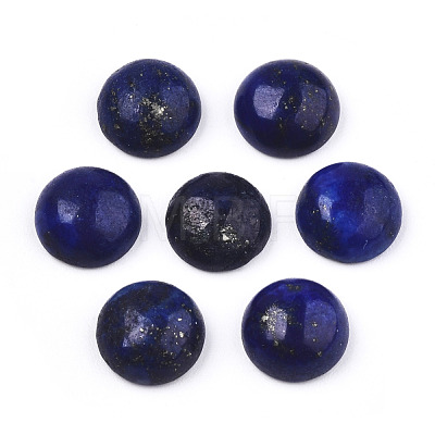 Natural Lapis Lazuli Cabochons G-N326-59C-1