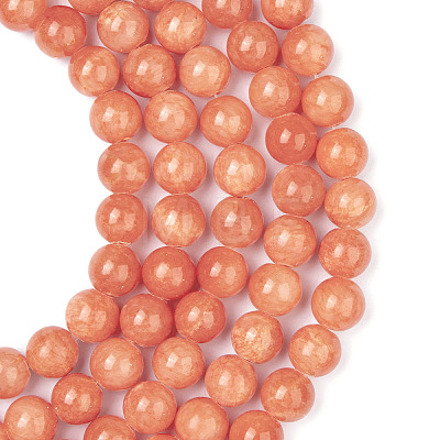 Natural Mashan Jade Beads Strands DJAD-10D-18-2-1