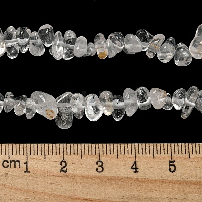 Natural Quartz Crystal Chip Beads Strands G-M205-01A-1