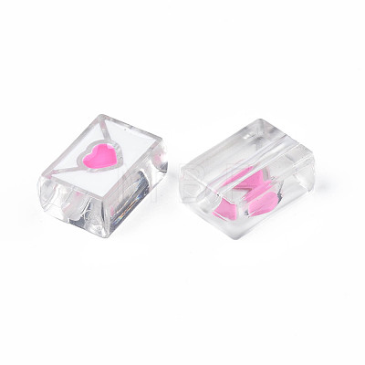 Transparent Acrylic Beads ACRC-S039-11G-1