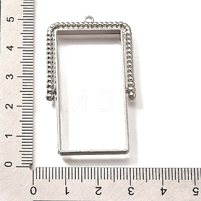 Alloy Open Back Bezel Pendants PALLOY-I223-07P-1