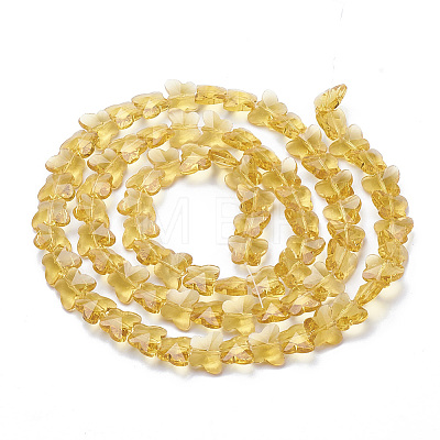 Transparent Glass Beads GLAA-Q066-10mm-B13-1