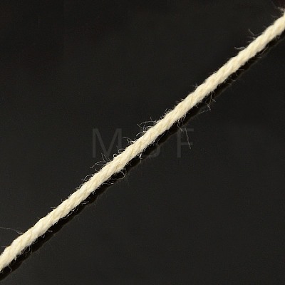 Round Cotton Twist Threads Cords OCOR-L006-B-15-1