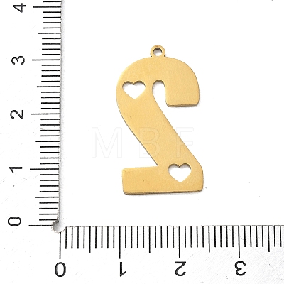 201 Stainless Steel Pendants SA-CBA3D3A-04G-1
