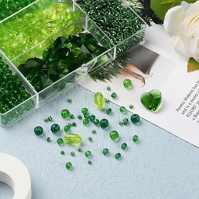 DIY Green Series Jewelry Making Kits DIY-YW0002-94E-1