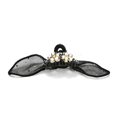Polyester & Resin & Rhinestone Claw Hair Clips MRMJ-P021-04B-1