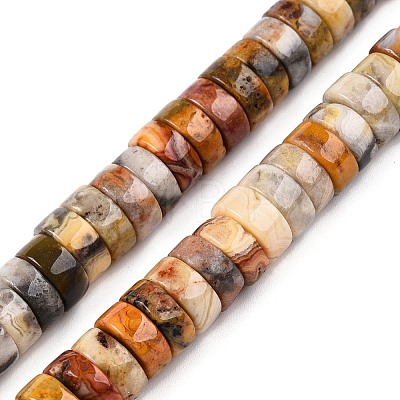 Natural Crazy Agate Beads Strands G-T138-56-1