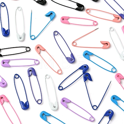 200Pcs 8 Colors Iron Safety Pins FIND-FS0002-78-1