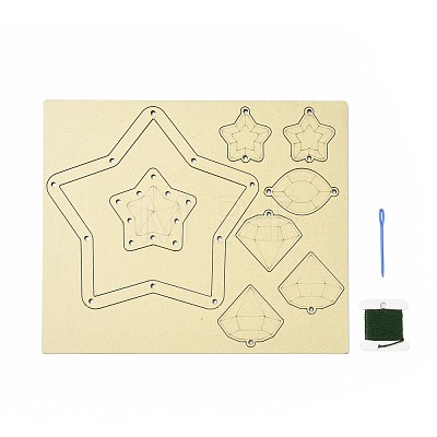 DIY Star Wind Chime Making Kits DIY-A029-09-1