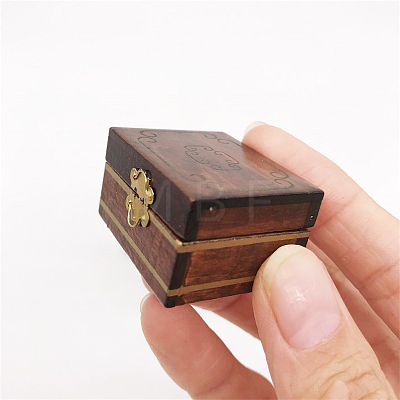 Wood Miniature Storage Boxes MIMO-PW0003-120-1