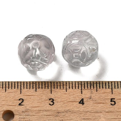 Transparent Glass Beads GLAA-D025-03K-1