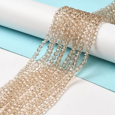 Transparent Glass Beads EGLA-A035-T4mm-D22-1