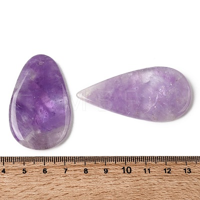 Natural Amethyst Pendants G-D365-02B-03-1