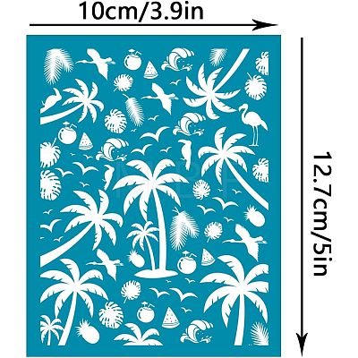 Silk Screen Printing Stencil DIY-WH0341-119-1