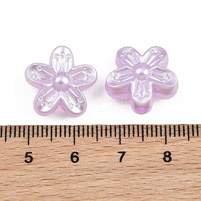 Imitation Pearl Acrylic Beads AC-CBAAA05-07B-1