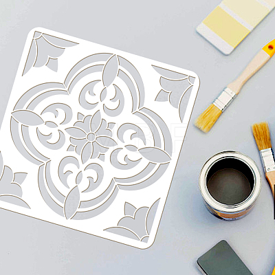 Plastic Drawing Painting Stencils Templates Sets DIY-WH0172-849-1