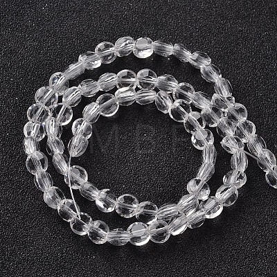 Glass Beads Strands EGLA-J137-6mm-A-01-1