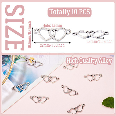 Alloy Connector Charms FIND-TAC0009-94P-1