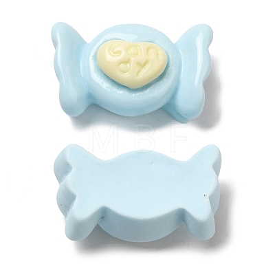 Opaque Resin Imitation Food Decoden Cabochons RESI-K027-16-1