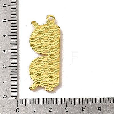 Alloy Enamel Pendant FIND-A038-43G-1