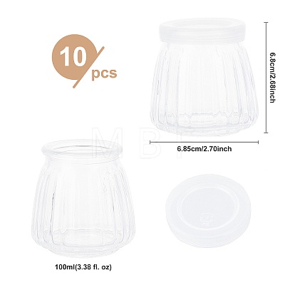 BENECREAT Glass Jar Bead Containers AJEW-BC0001-26-1