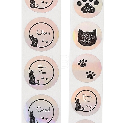 Self-Adhesive Paper Gift Tag Stickers DIY-R084-04-1