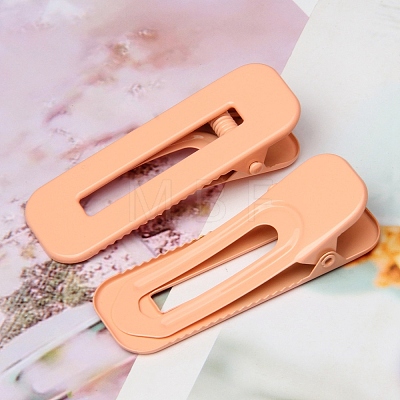 Macaron Color Alloy Alligator Hair Clips PW-WG95171-01-1