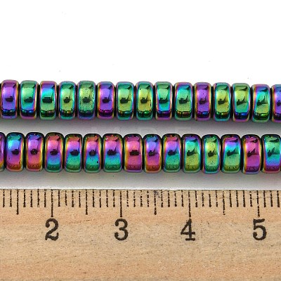 Electroplated Synthetic Non-magnetic Hematite Beads Strands G-K361-A06-03-1