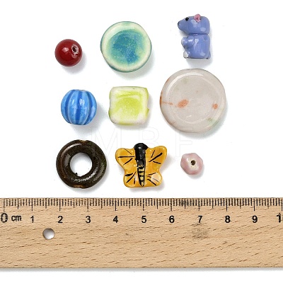 Handmade Porcelain Beads PORC-Z008-01-1