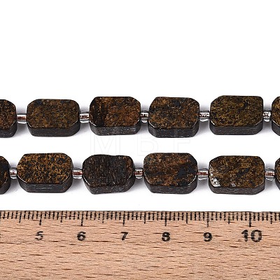 Natural Bronzite Beads Strands G-T138-26A-06-1