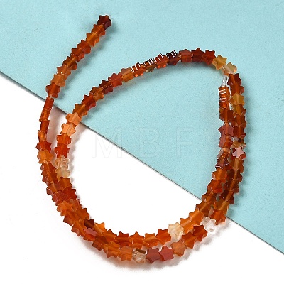 Natural Carnelian Beads Strands G-G085-B35-01-1