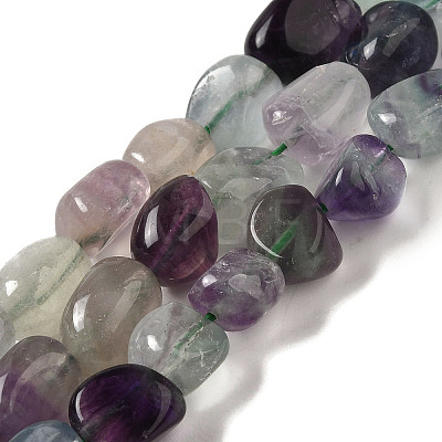 Natural Fluorite Beads Strands G-B078-D26-01-1