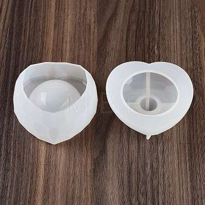 Heart DIY Candle Cup Silicone Molds DIY-Q037-11C-1