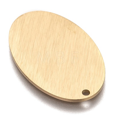 Ion Plating(IP) 304 Stainless Steel Pendants STAS-O133-01F-G-1