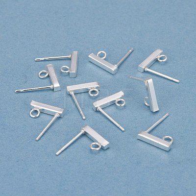 304 Stainless Steel Stud Earring Findings X-STAS-G224-21S-03-1