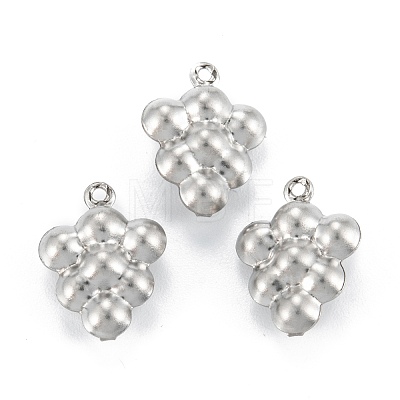 316 Surgical Stainless Steel Charms STAS-C026-06P-1