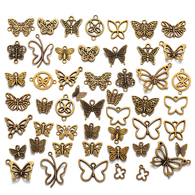 Alloy Pendants & Links Connector Charms Sets PW-WG0DFB9-06-1