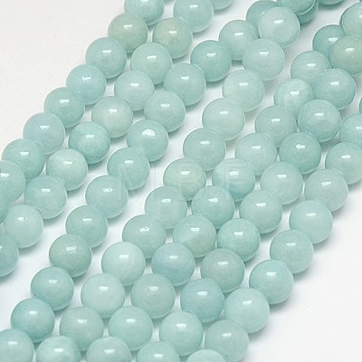 Natural Yellow Jade Beads Strands G-G598-4mm-YXS-20-1