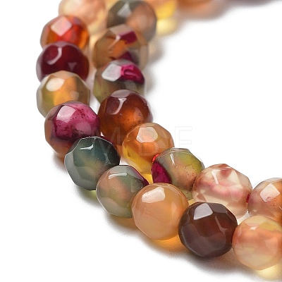 Natural Agate Beads Strands X-G-Q1000-01C-1