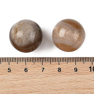 Natural Agate Sphere Beads GG-D003-A11-03-1