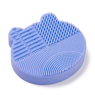Silicone Makeup Cleaning Brush Scrubber Mat Portable Washing Tool MRMJ-H002-01E-1
