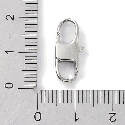 Non-Tarnish 316 Surgical Stainless Steel Lobster Claw Clasp STAS-P362-39P-01-1